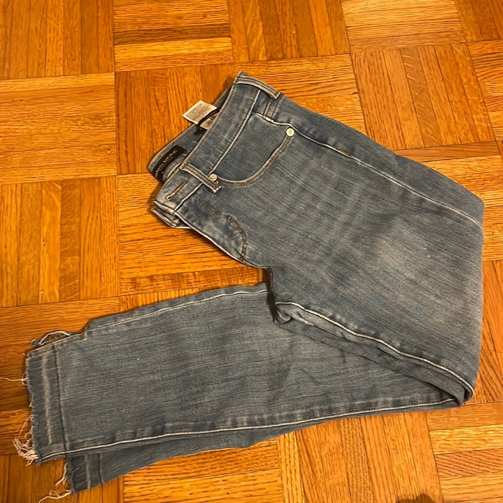 Raw Hem with Slit Banana Republic Jeans